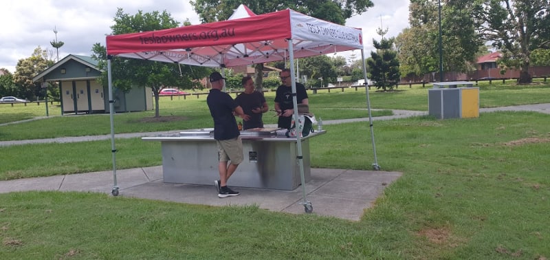 PRESTON ROAD PARK BBQ Area