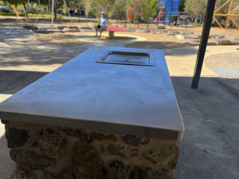 Stock photo of Public BBQ in GALAXY LAND