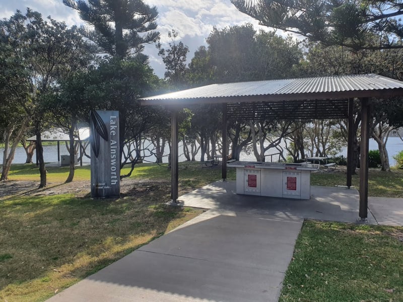 LAKE AINSWORTH BBQ Area