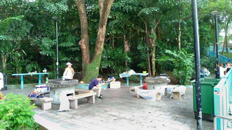 KADOORIE BEACH BBQ Area