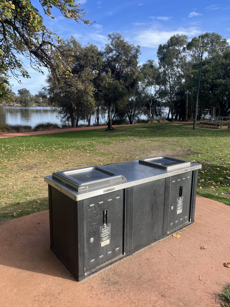 Stock photo of Public BBQ in ADACHI PARK