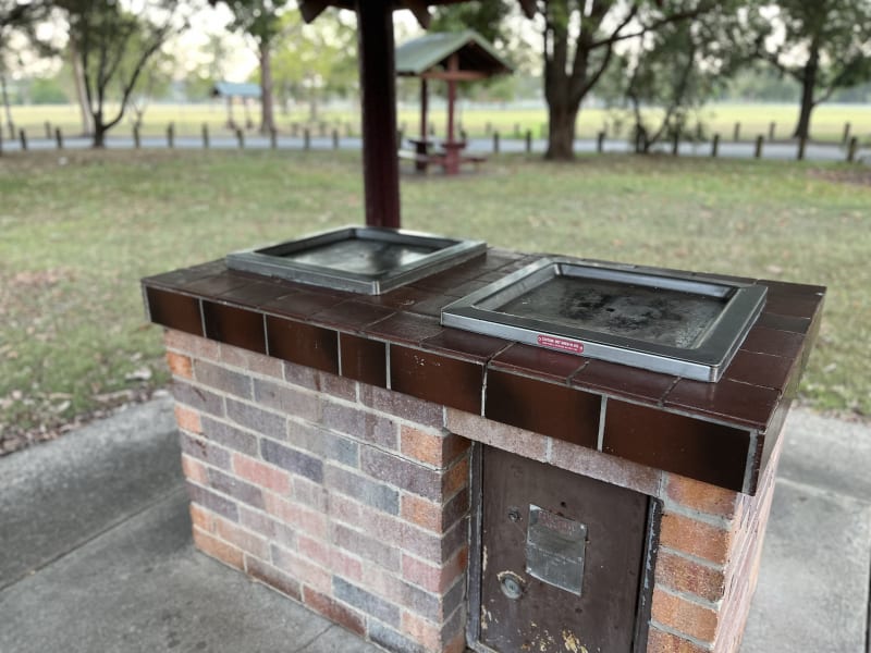 Stock photo of Public BBQ in ROTARY PARK