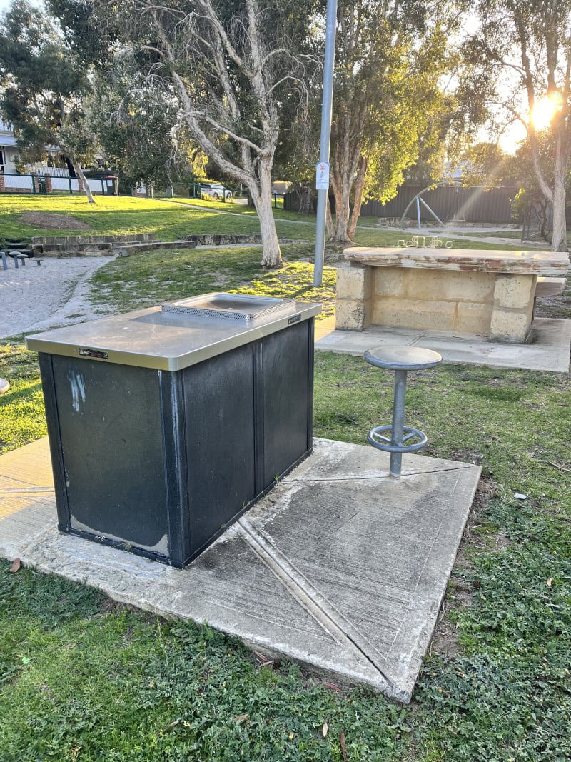 Stock photo of Public BBQ in ULRICH PARK