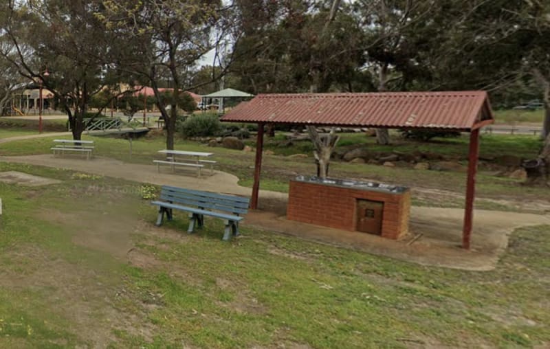 HOLLAND MEMORIAL PARK BBQ Area