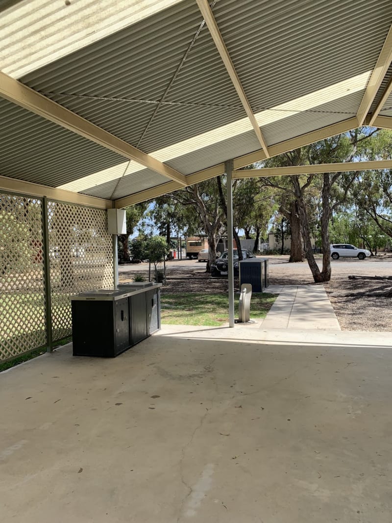 MALONE PARK BBQ Area