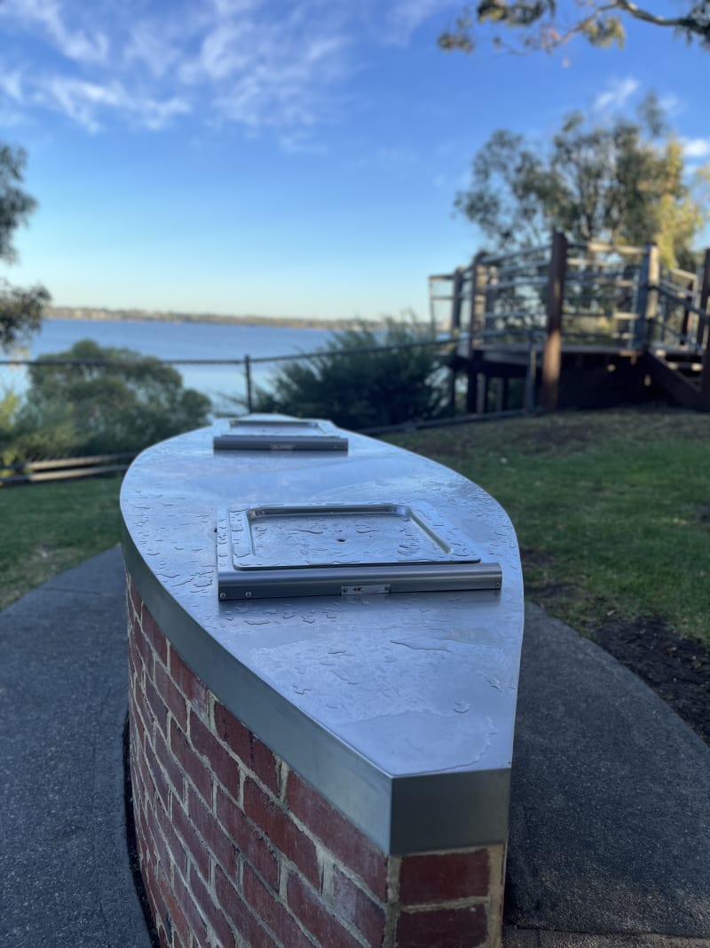Stock photo of Public BBQ in HEATHCOTE RESERVE