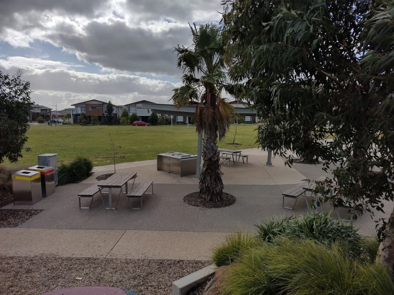 VILLAGE PARK PLAYGROUND BBQ Area