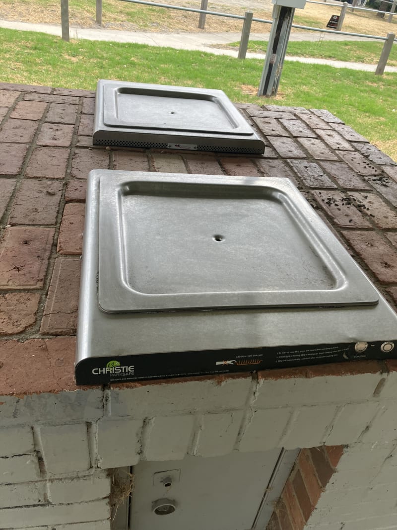 Stock photo of Public BBQ in SUNBURY ROTARY PARK