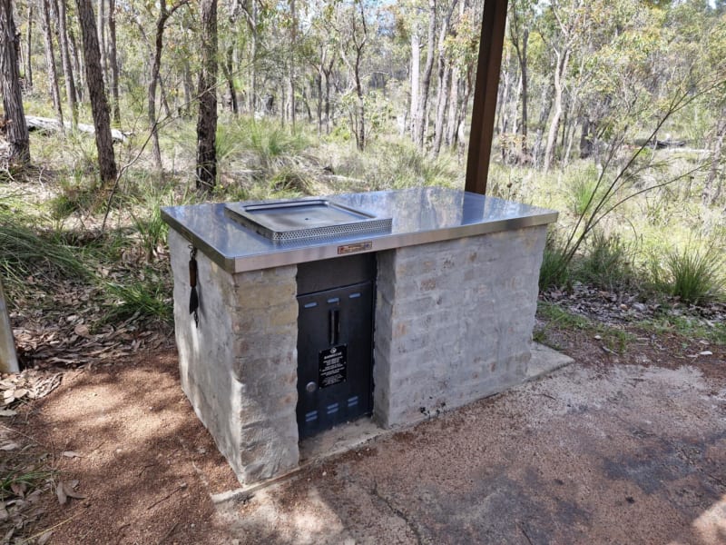 CROOKED BROOK FORREST BBQ Area
