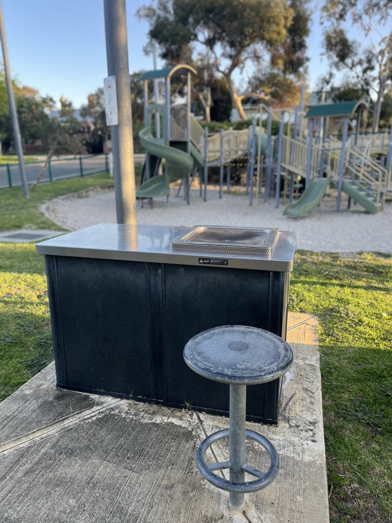 Stock photo of Public BBQ in ULRICH PARK