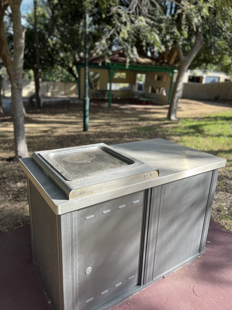 Stock photo of Public BBQ in OZ PARK