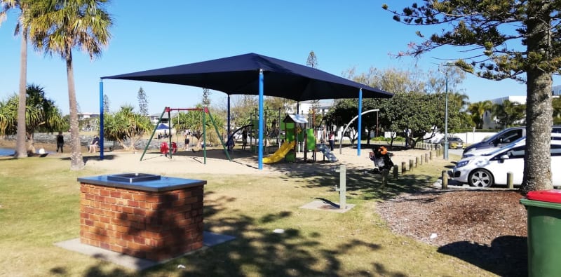 RABY BAY BOULEVARD PARK BBQ Area