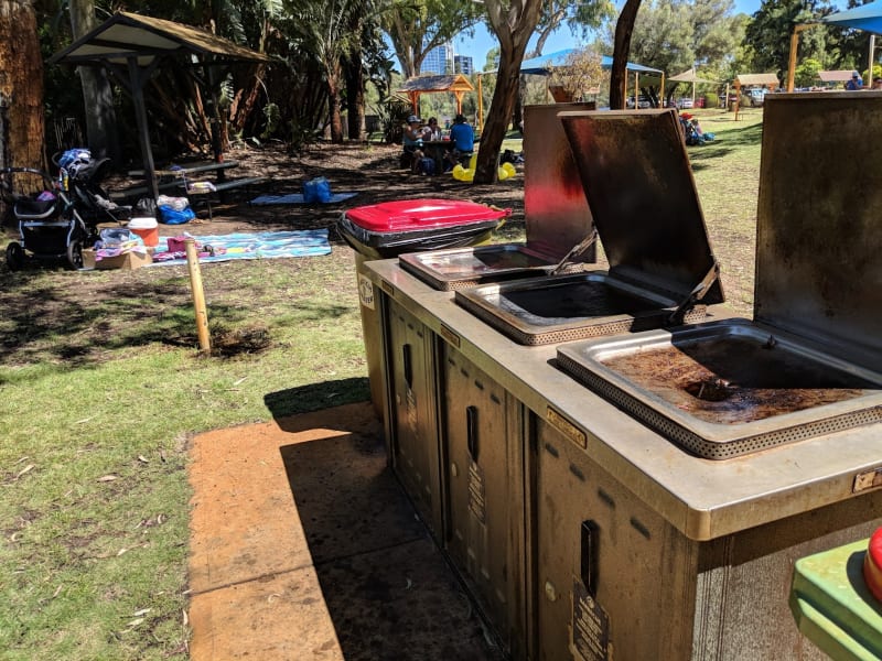 MAYLANDS WATERLAND BBQ Area