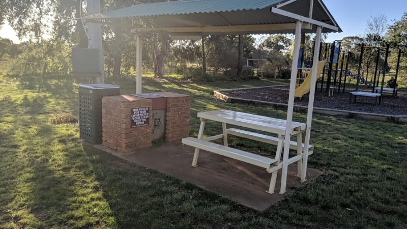 JOE BABBS PARK BBQ Area