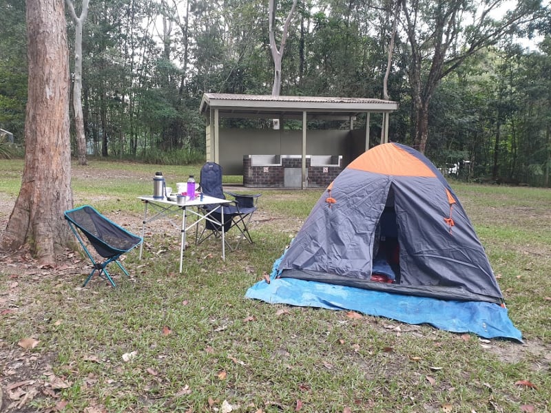 WALLAMAN FALLS CAMPING AREA BBQ Area