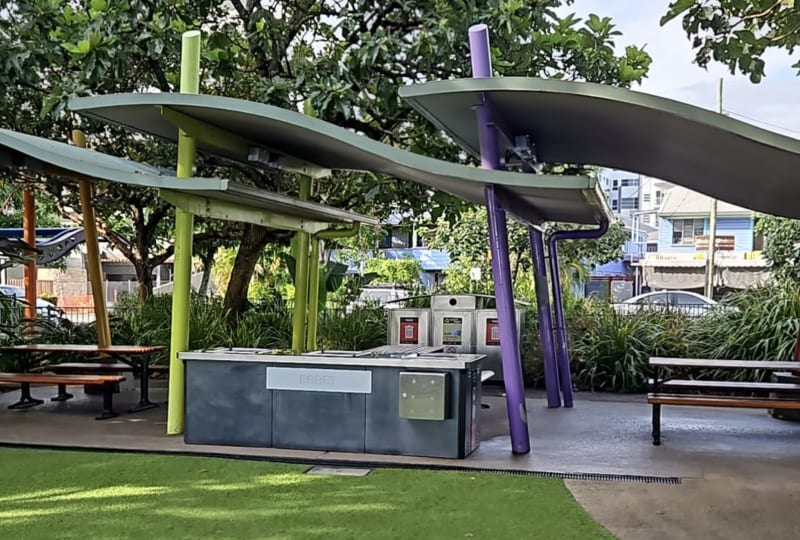 MUDDY'S PLAYGROUND BBQ Area