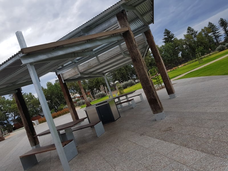 ROY MARTEN PARK BBQ Area