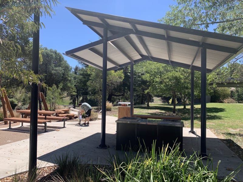 RIVERBANK PARK BBQ Area