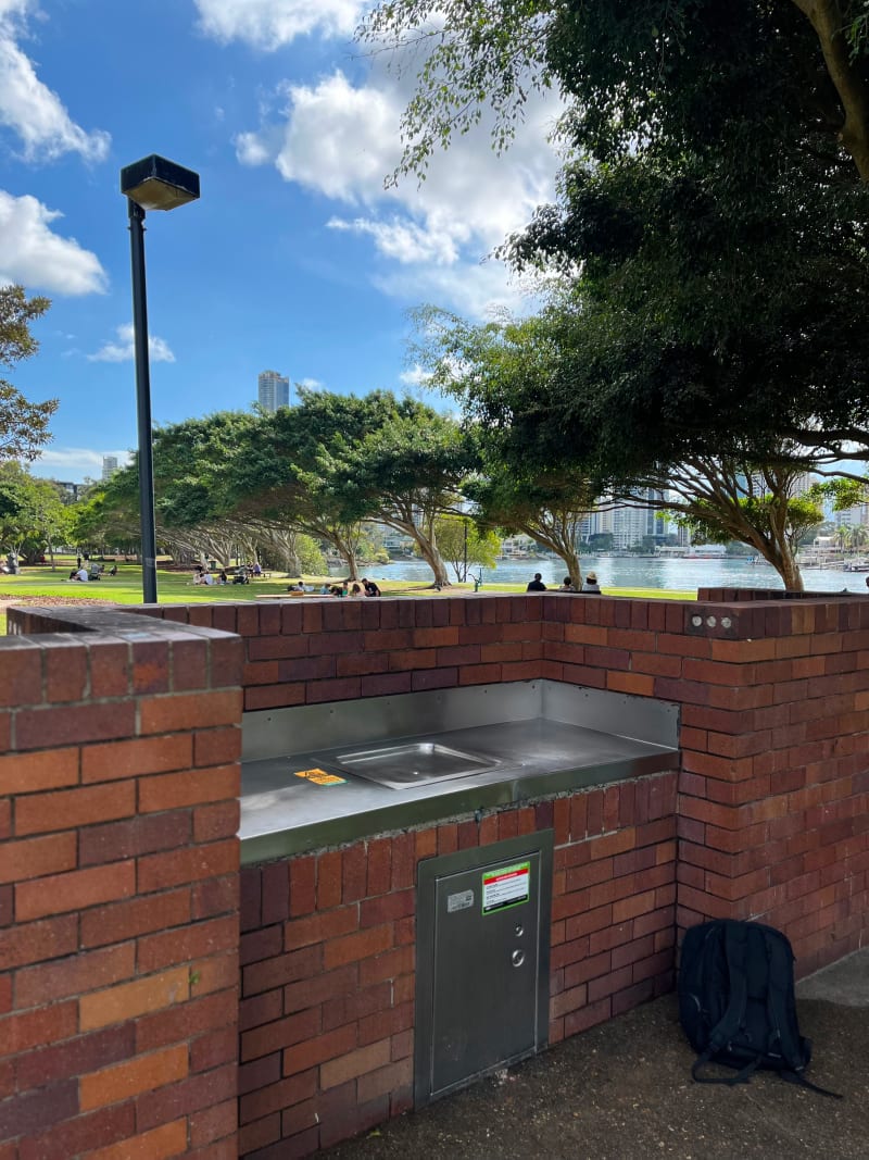 Stock photo of Public BBQ in EVANDALE PARK