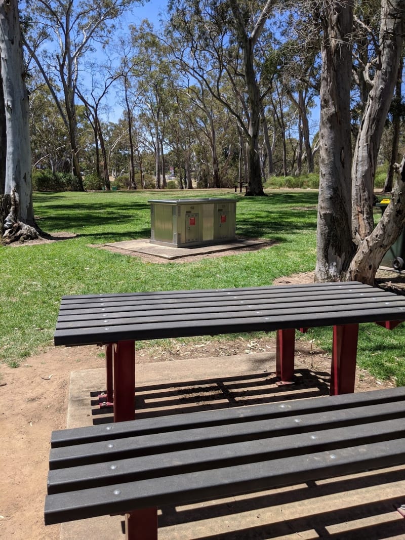 ASHLEY AVENUE DOG PARK BBQ Area