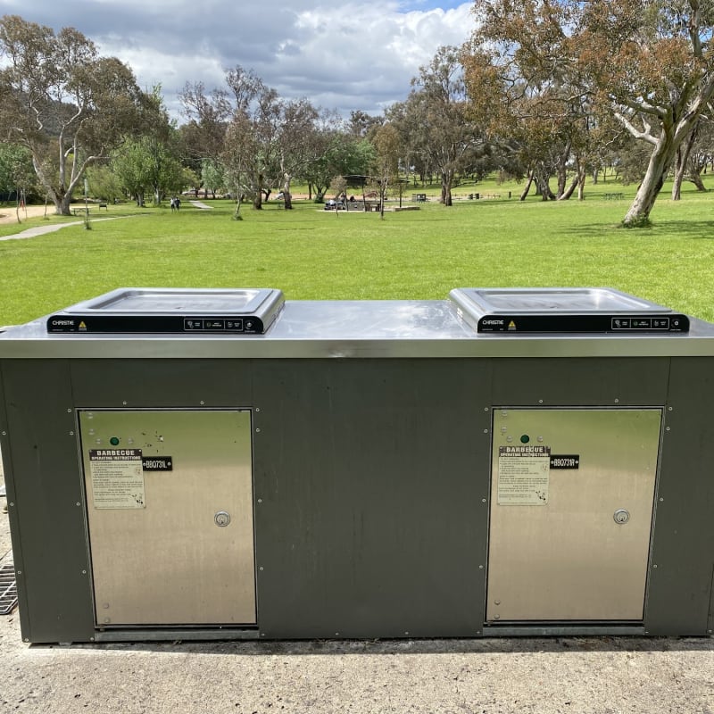 Stock photo of Public BBQ in BLACK MOUNTAIN PENINSULA PARK