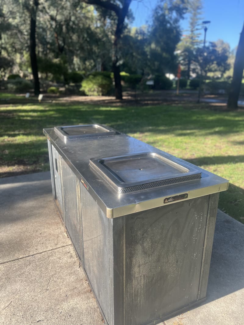 Stock photo of Public BBQ in ROBERTSON PARK
