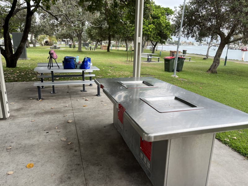 Stock photo of Public BBQ in LA BALSA PARK
