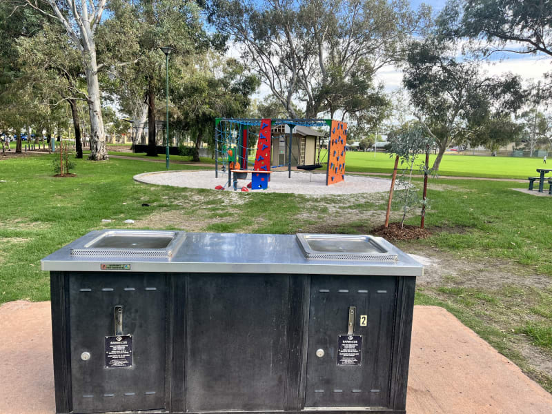 Stock photo of Public BBQ in CENTENARY PARK