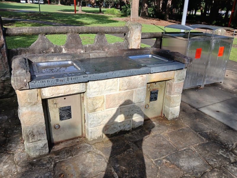 ST LEONARDS PARK BBQ Area