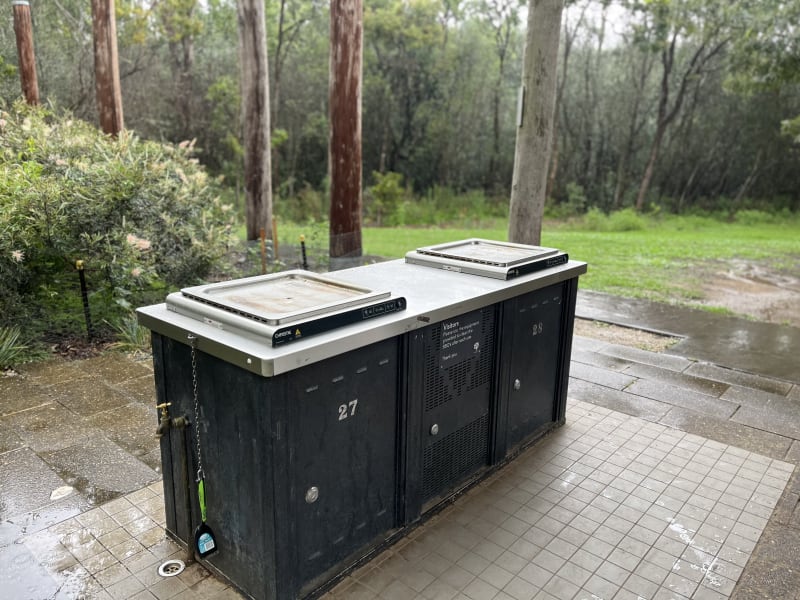 Stock photo of Public BBQ in AUSTRALIAN BOTANIC GARDEN