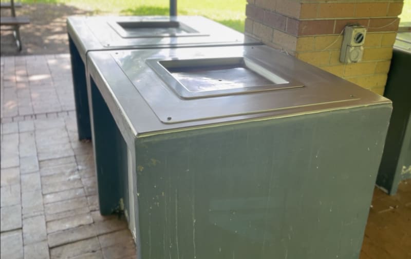 Stock photo of Public BBQ in BICENTENNIAL PARK