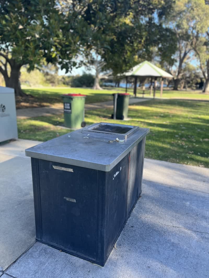 Stock photo of Public BBQ in JOHN TONKIN PARK
