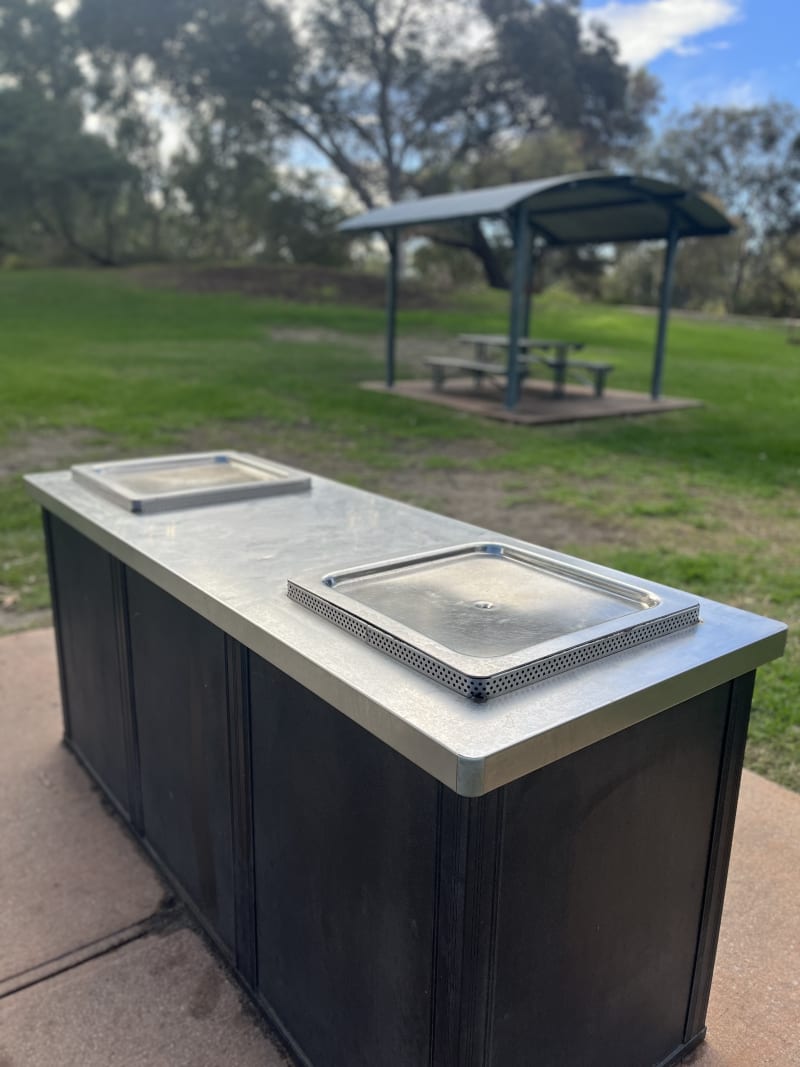 Stock photo of Public BBQ in CENTENARY PARK