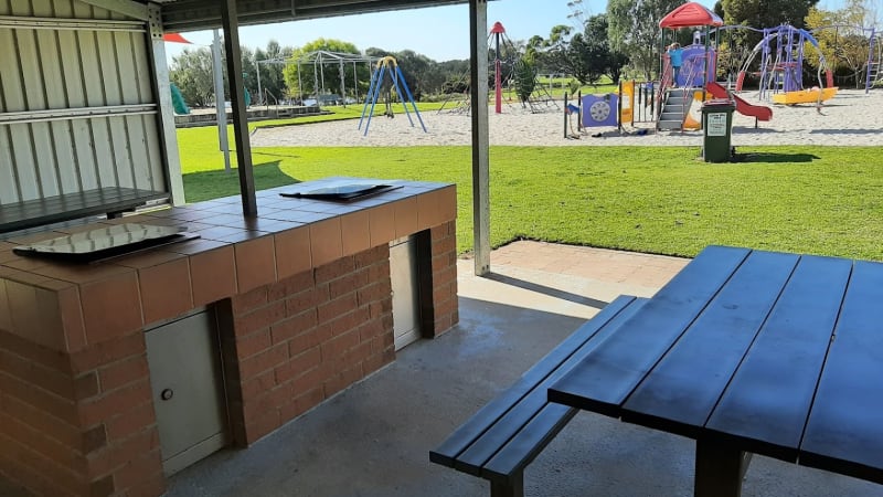 YORKETOWN PLAYGROUND BBQ Area