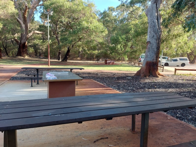 MAIDENS PLAYGROUND BBQ Area