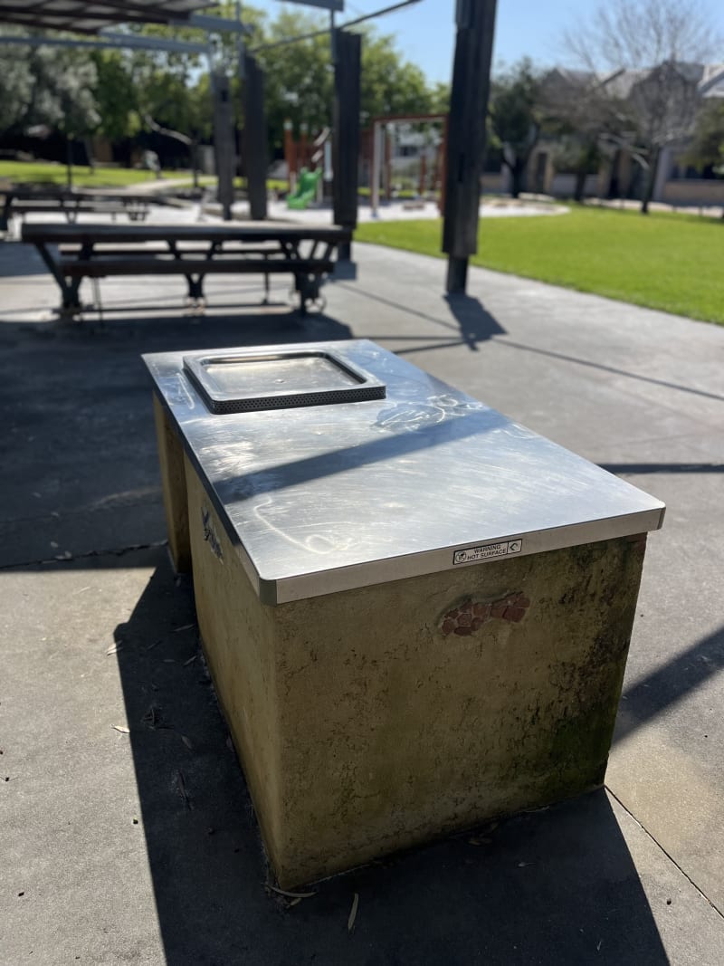 Stock photo of Public BBQ in LUCIA ATLAS PARK