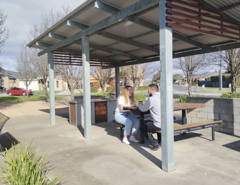 CENTENNIAL PARK DRIVE BBQ Area